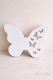 Bomboniera farfalla in gesso 