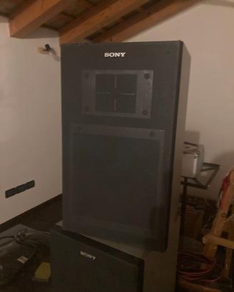 diffusori 60 W casse sony SS - X 160 D  vintage