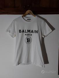 T-Shirt Balmain taglia L bianca