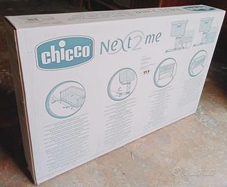 Chicco Next2Me Silver - Culla Co-Sleeping fianco l