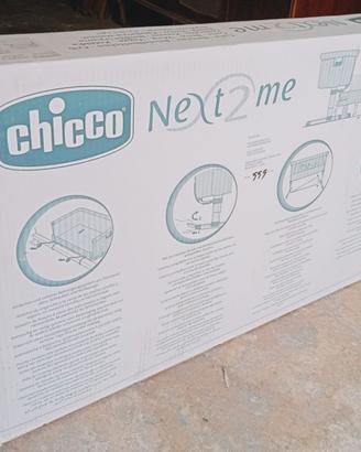 Chicco Next2Me Silver - Culla Co-Sleeping fianco l