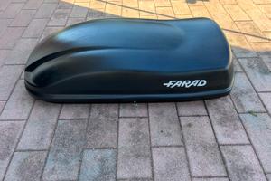 Box tetto FARAD Marlin N8 400L con barre