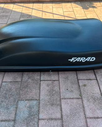 Box tetto FARAD Marlin N8 400L con barre