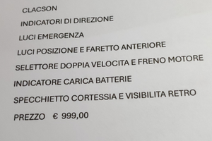 Scooter per disabili per inutiliczzo