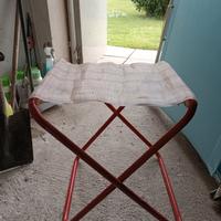 set 3 seggiolini sedie da pescatore Pic nic