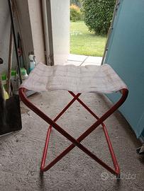 set 3 seggiolini sedie da pescatore Pic nic