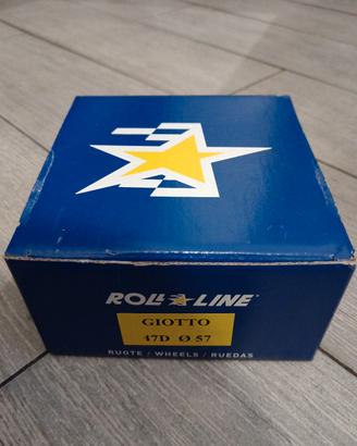 ruote pattinaggio artistico Roll line giotto