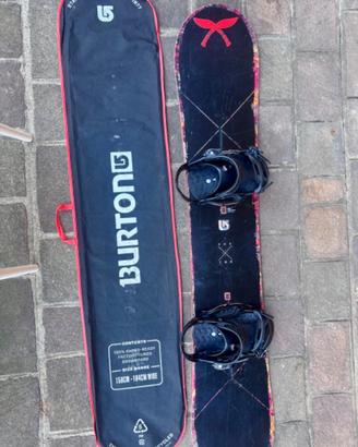 tavola Burton Custom X 160 senza attacchi