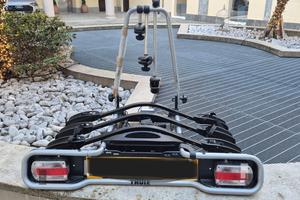 Porta bici per gancio di traino per 3 alloggi