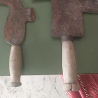 Antichi Attrezzi Agricoltura Ferro/Legno - Vintage