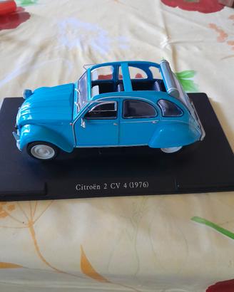 Modellino 2cv in metallo