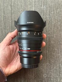 Samyang 20mm T1.9 Cine - Attacco Micro 4/3 (MFT)