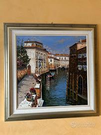 Quadro olio su tela di G. Gargano