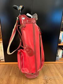 Sacca da golf vintage Dunlop + mazze anni 70