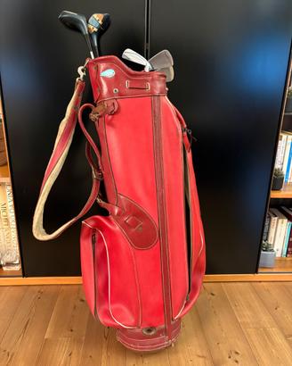 Sacca da golf vintage Dunlop + mazze anni 70