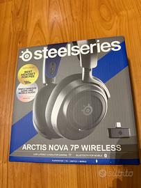 SteelSeries Arctis Nova 7P Wireless Cuffie Gaming