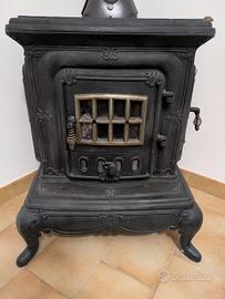 Stufa a legna in ghisa