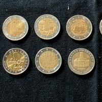 2 Euro commemorativi + Finlandia - 10 Pezzi