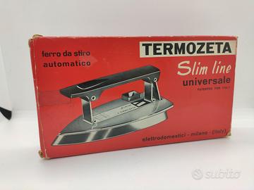 Termozeta slim line ferro da stiro vintage