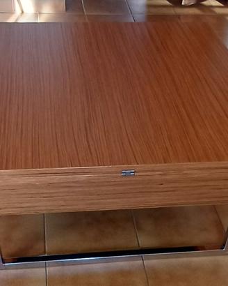 Tavolino da salotto in Teak alzabile e allungabile