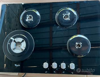 Whirlpool piano cottura 4 fuochi