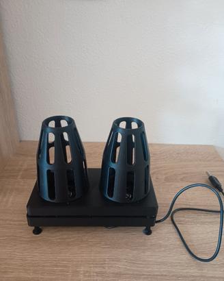 Sistema compatto per asciugare guanti moto/sci