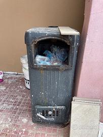 Stufa in ghisa a legna