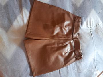 Pantaloncini in ecopelle - Reserved TG S
