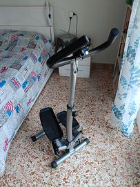 stepper con display e manubrio