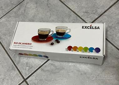 Set 6 Tazzine da Caffè con Piattini – EXCELSA