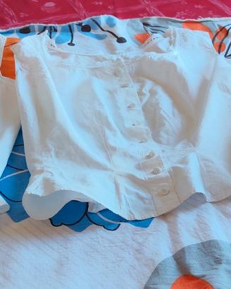 Set di 3 camicie bianche vintage