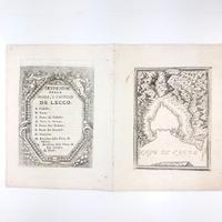 Antica incisione della piazzaforte di Lecco a.1600