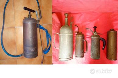 Pompa irroratrice Beltrani vintage 1950, e altre