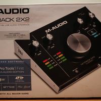 Scheda audio M-audio M-track 2x2