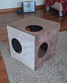 Casa a cubo per gatti