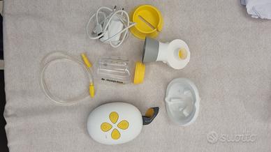 Tiralatte elettrico Medela+n.63cop. +sacca medela