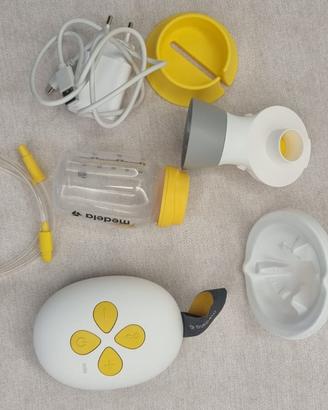 Tiralatte elettrico Medela+n.63cop. +sacca medela