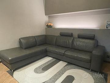 Divano in vera pelle Doimo Sofà