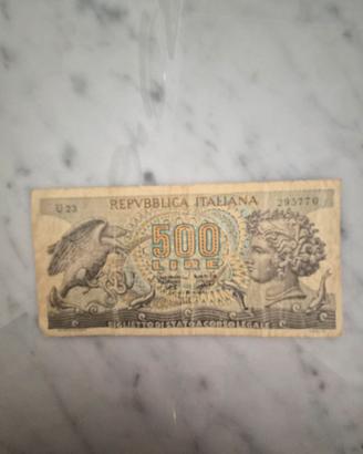 biglietti 100 lire e da 500lire