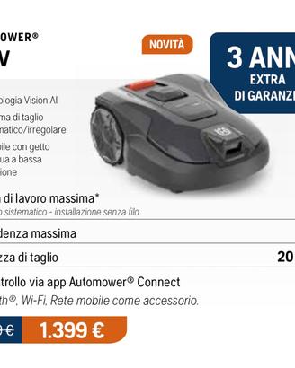 Robot tagliaerba senza filo perimetrale