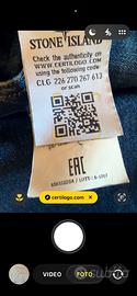 Jeans Stone Island SK29 originali usati pochissimo