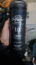 Condensatore audio Connects2 1 Farad 1000W con dis