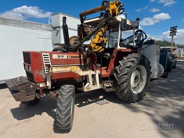 Fiat 980 100-90 DT con Braccio Hymach