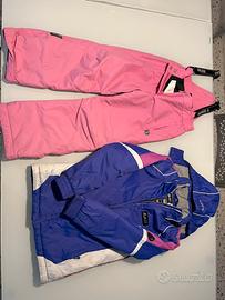 Completo sci taglia 7/8 anni BIMBA