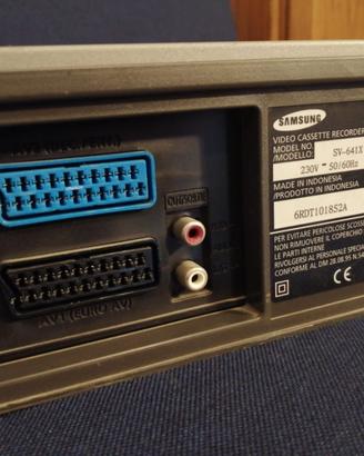 Videoregistratore VHS Samsung vintage