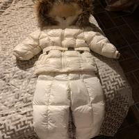 Tuta moncler vera piuma e sotto tuta 18/24