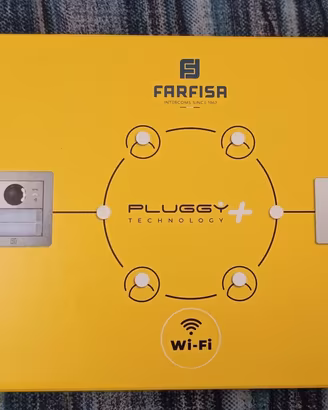 VIDEOCITOFONO FARFISA 1SEPG+  WI-FI PLUGGY PLUS  7