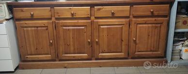 mobile legno montagna 