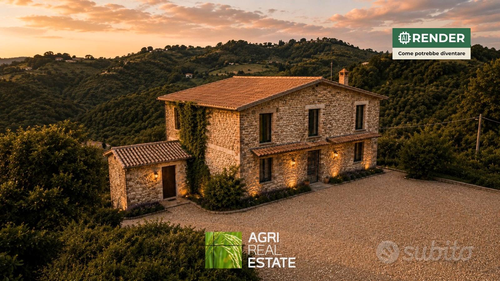 Abitazione da ristrutturare con 18 HA di terreno - Vista 2