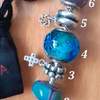 Charms e murrine Arg. 925 Tedora